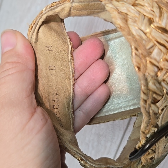 Stuart Weitzman Women Ankle Leather Wedge Platform shoes sz 10M - Picture 13 of 13